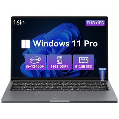 12. Blackview AceBook-12K1 i5-12450H 16”FHD+ 16GB SSD512 BT W11Pro Gray