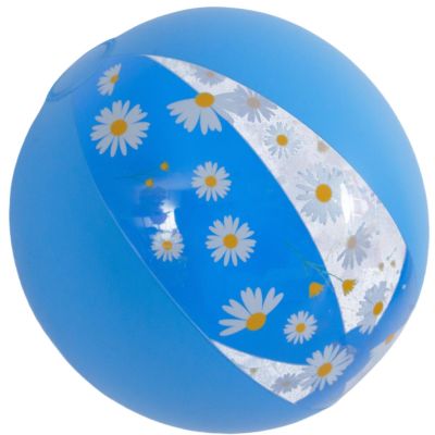 4. PIŁKA PLAŻOWA DMUCHANA 50CM DAISY NIEBIESKA 53174