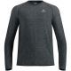 Koszulka z długim rękawem męska Odlo ESSENTIAL SEAMLESS T-shirt crew neck l/s szara