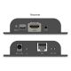 9. Odbiornik HDMI 4K/60Hz przedłużacza kat.6 po IP 120m/200m