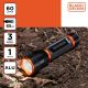 5. LATARKA TAKTYCZNA ALUMINIOWA 1W 60LUMENÓW BLACK+ DECKER