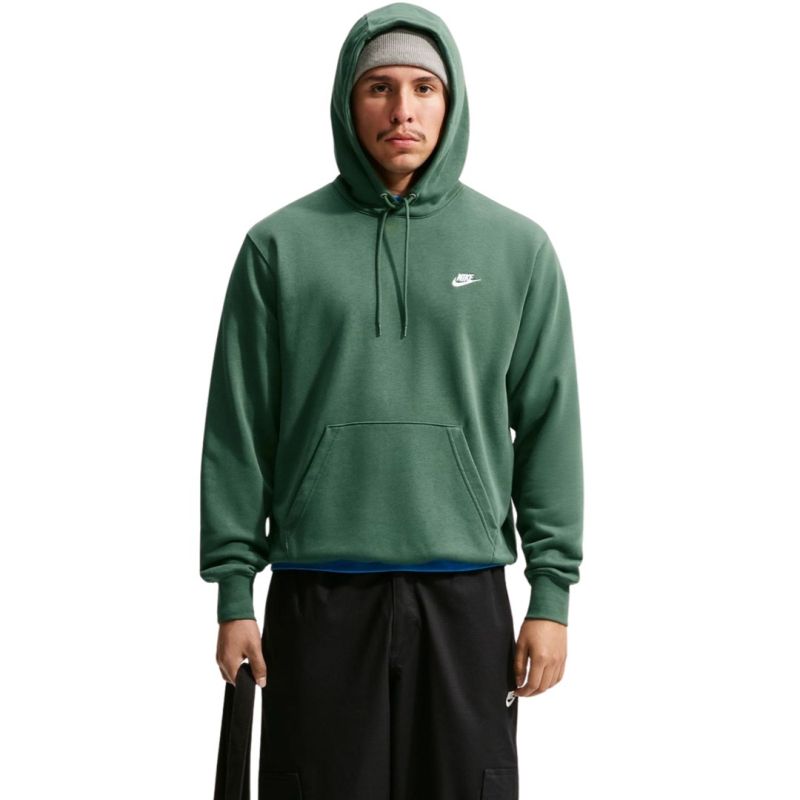 Bluza męska Nike Club FT PO Hoodie zielona FN3866 323 2XL