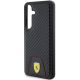 6. Etui Ferrari Carbon Stitched Bottom na Samsung Galaxy S24 - czarne