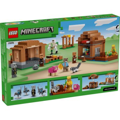 2. LEGO Minecraft 21596 - Najazd przywoływaczy na wioskę
