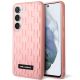 Etui Karl Lagerfeld 3D Monogram na Samsung Galaxy S23+ - różowe