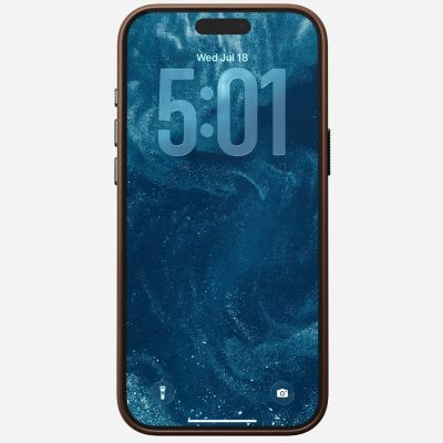 5. Nomad Traditional Leather Case pokrowiec na telefon komórkowy 17,5 cm (6.9") Brązowy