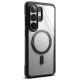 4. Etui Ringke Fusion Bold Magnetic MagSafe na Samsung Galaxy S26 Ultra - przezroczysto-czarne