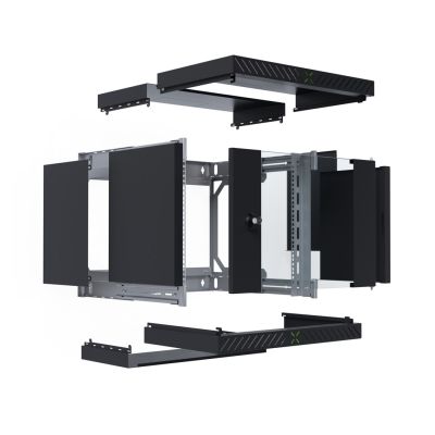 3. EFB Elektronik WGX-0906TS.G1 stojak 9U Szafa wisząca Czarny