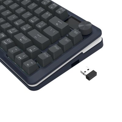 4. REDRAGON K708-RGB-PRO FLEKACT klawiatura USB + RF Wireless + Bluetooth Czarny