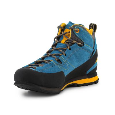 4. La Sportiva BOULDER X MID GTX ZFAS054B00Y00  BLUE/YELLOW