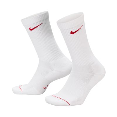 2. Skarpety Nike Everyday Elevated 6 par białe HQ8021 906