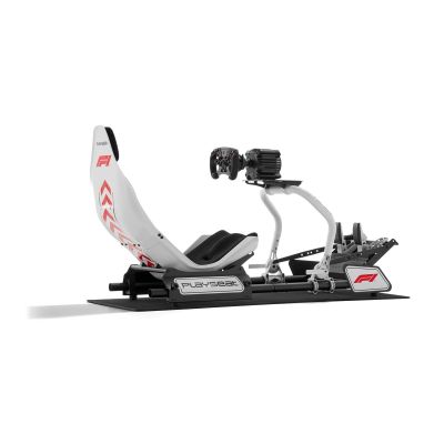 4. Fotel dla gracza Playseat Formula Instinct - F1 Edition Uniwersalny obite siedzisko Czarny, Biały