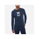 3. Koszulka męska MILLET Trilogy Wool Ts Ls M granatowa