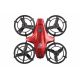 4. Amewi 25324 dron z kamerą Mini-dron 300 mAh Czarny, Czerwony