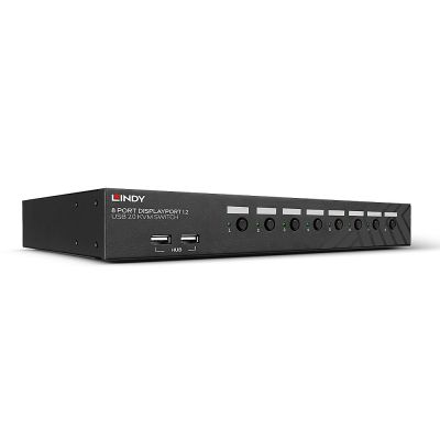 2. Lindy 39540 przełącznik KVM Możliwości montowania w stelażu Czarny