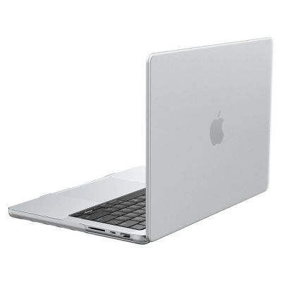 2. Etui Spigen AirSkin na MacBook Pro 14" 2021 / 2023 / 2024 / 2025 / 2026 - przezroczyste matowe