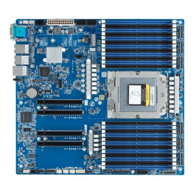 2. Płyta główna Gigabyte MZ33-AR0 1x SP5 AMD Epyc 9004 SoC (24x DIMM, 6x MCIO 8i, 1xM.2, 2x10Gbe, IPMI, E-ATX)