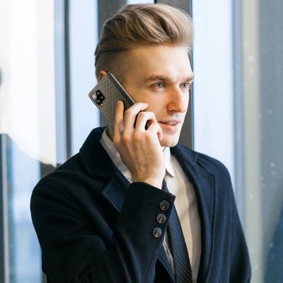 9. Dux Ducis Fino etui pokrowiec pokryty nylonowym materiałem Samsung Galaxy A42 5G zielony