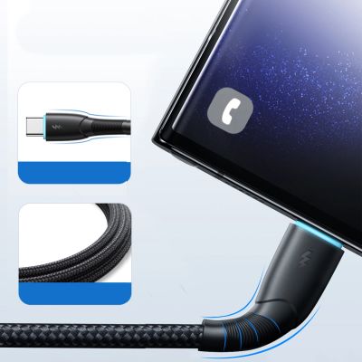 14. Kabel Joyroom Starry Series SA32-AC3 3A USB-A / USB-C 1m - czarny