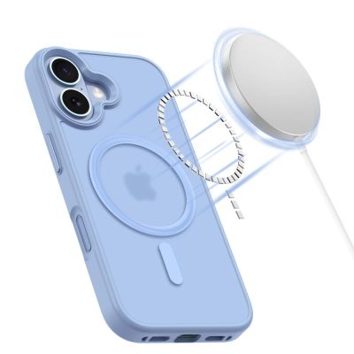 4. Etui Tech-Protect MagMat MagSafe na iPhone 17 - niebieskie\