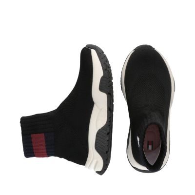 9. Buty Tommy Hilfiger Sock Sneaker Black W T3A9-33007-0702999-999
