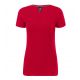 2. Koszulka Malfini Action V-neck W MLI-70171 formula red