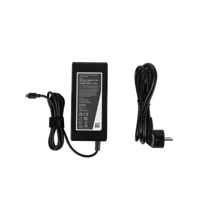8. GREEN CELL ZASILACZ / ŁADOWARKA USB-C 130W 5V-9V-12V-15V/3A, 20V/6.5A POWER DELIVERY (AD140P)