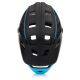 26. Kask rowerowy full-face Meteor Hydra M 55-58 cm czarny/niebieski