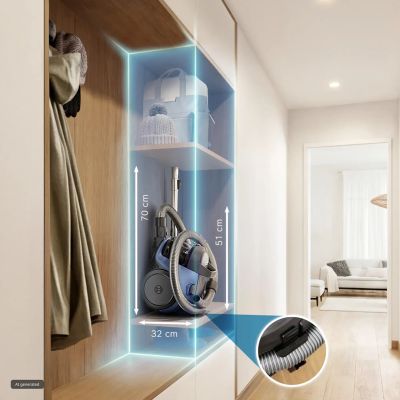 7. Odkurzacz bezworkowy Bosch Serie 2 BGC05LBU2