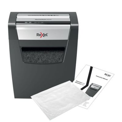 6. Rexel Niszczarka Momentum X312, 12 kartek, 23 l kosz
