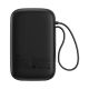 2. Powerbank Baseus QPow 2 30W 10000mAh z wbudowanymi kablami USB-C - czarny