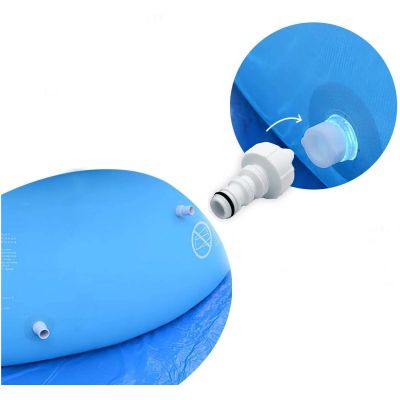 16. BASEN ROZPOROWY Z DMUCHANYM KOŁNIERZEM 360x90CM 17795