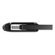 10. Pendrive SanDisk Ultra Dual GO SDDDC3-128G-G46 (128GB; USB 3.0, USB-C; kolor czarny)