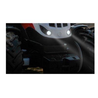 4. RC Traktor Amewi z Uchylnym Wieszakiem LiIon 500mAh biały/6+