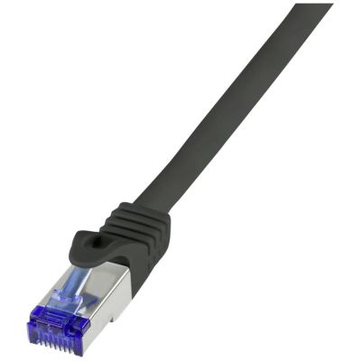 LogiLink C6A143S kabel sieciowy Czarny 50 m Cat6a S/FTP (S-STP)