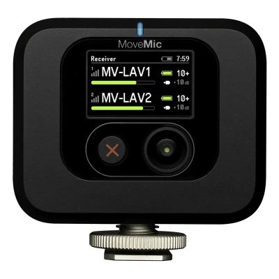 2. Shure MV88+W-KIT-Z6 - Bezprzewodowy mikrofon stereo z odbiornikiem nakamerowym