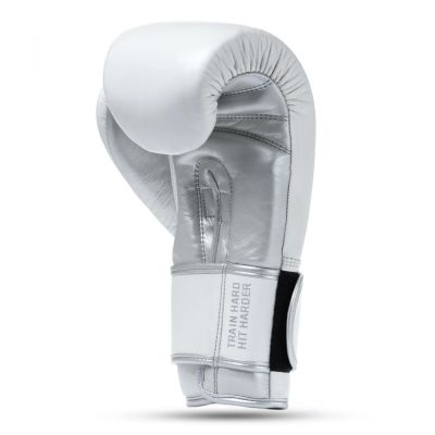 7. Rękawice bokserskie ze skóry naturalnej wielowarstwowe wypełnienie - PLATINUM - Legacy Series | DBX Bushido