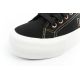 15. Lee Cooper buty sportowe damskie trampki platforma czarne ze złotym