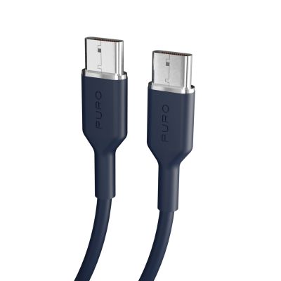 7. Kabel Puro ICON USB-C - USB-C 1,5m - granatowy