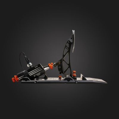 3. Asetek 40-010-0000001 kontroler gier Czarny, Pomarańczowy, Biały USB Pedały PC