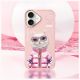 11. Etui Nimmy Cool&Cute 2.0 Cat na iPhone 16 - różowy