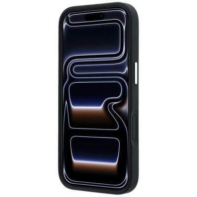 5. Etui Karl Lagerfeld with Ring Stand 360 Choupette Head Pin MagSafe na iPhone 18 Pro / 17 Pro - czarne