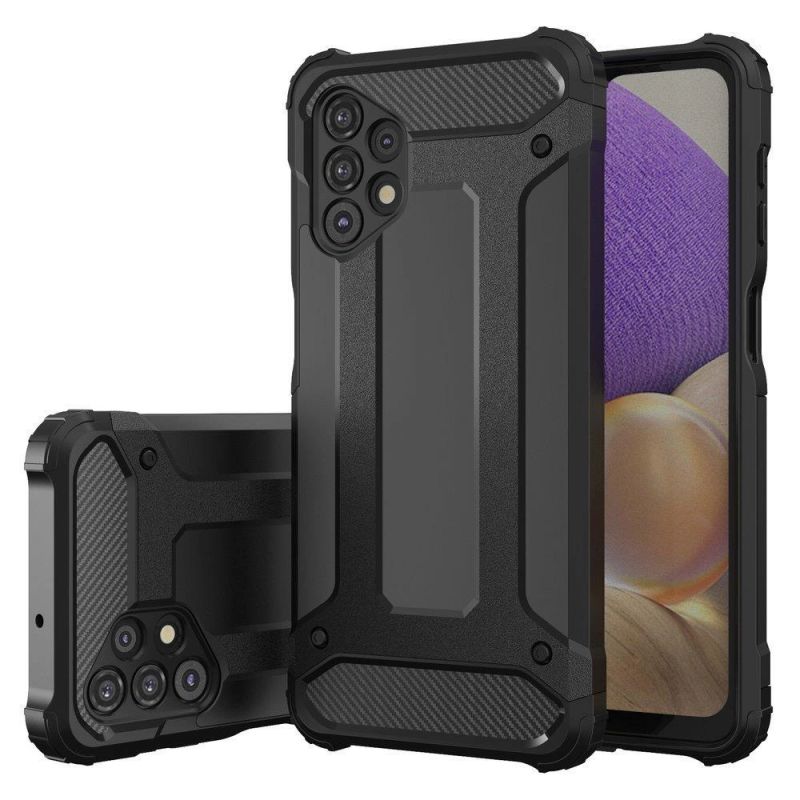 2. Hybrid Armor pancerne hybrydowe etui pokrowiec Samsung Galaxy A73 niebieski