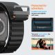 14. Pasek Pasek Spigen WBF1 na Apple Watch 44 / 45 / 46 / 49 mm - czarny