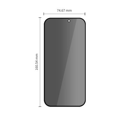 6. Szkło prywatyzujące Tech-Protect Quick Set Spy+ 2-Pack na iPhone 18 Pro Max