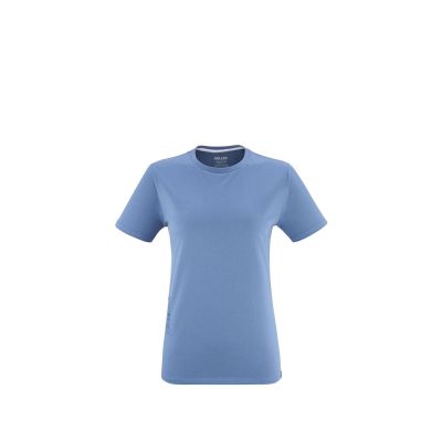 Koszulka damska MILLET Chamonix Flower Ts Ss W niebieska