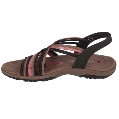 2. Skechers Reggae Slim Simply Stretch Sandals 163023-CHMT Brązowe 36