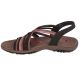 2. Skechers Reggae Slim Simply Stretch Sandals 163023-CHMT Brązowe 36