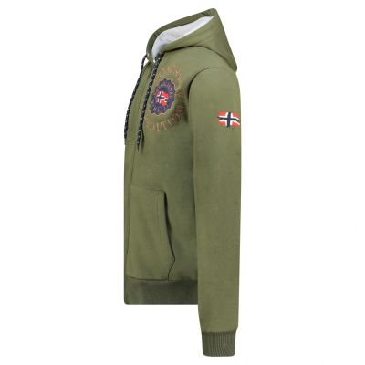 3. Bluza Geographical Norway Geganto DB 100 M WZ3028H/GN-Kaki