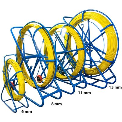 Extralink Pilot do przeciągania kabli Pilot 4.5mm 100m włókno szklane FRP, śr. 4,5mm, dł. 100m, żółty